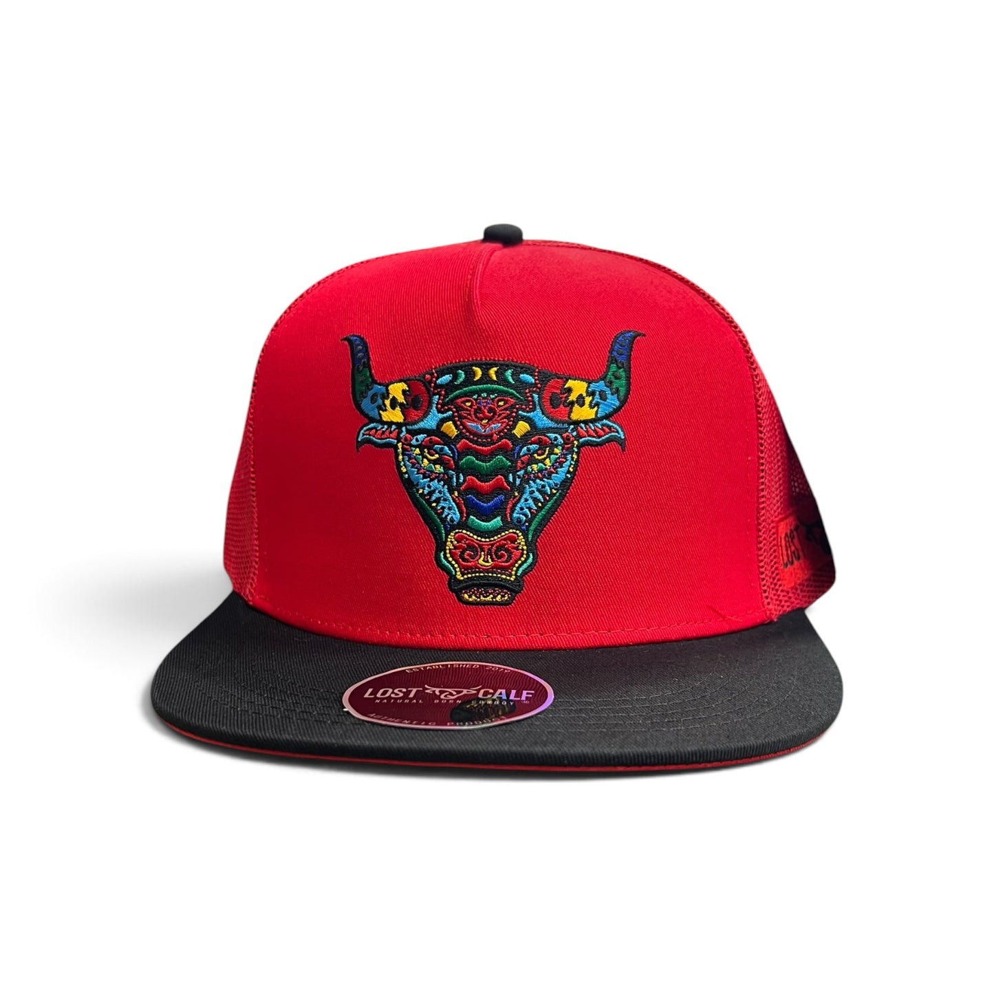 Lost Calf Hat - Alebrije Red/Black