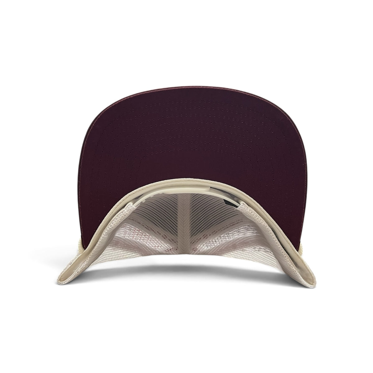 Hooey Mesa Hat - Cream/Maroon