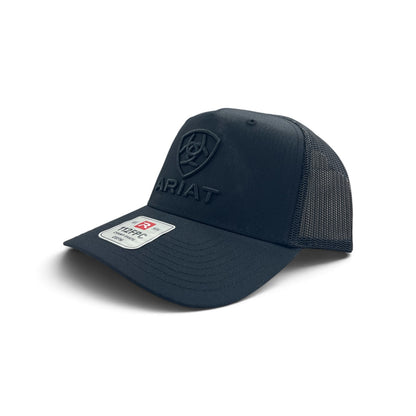 Ariat Black  Logo Patch Hat