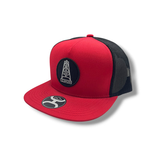 Hooey Hog Hat - Red/Black