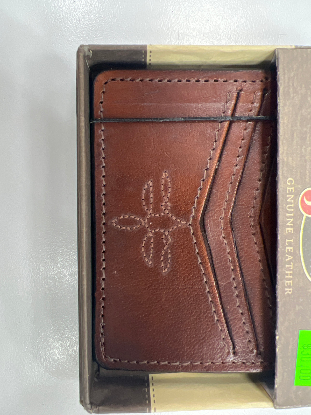Men's JUSTIN  Wallet  - brown leather