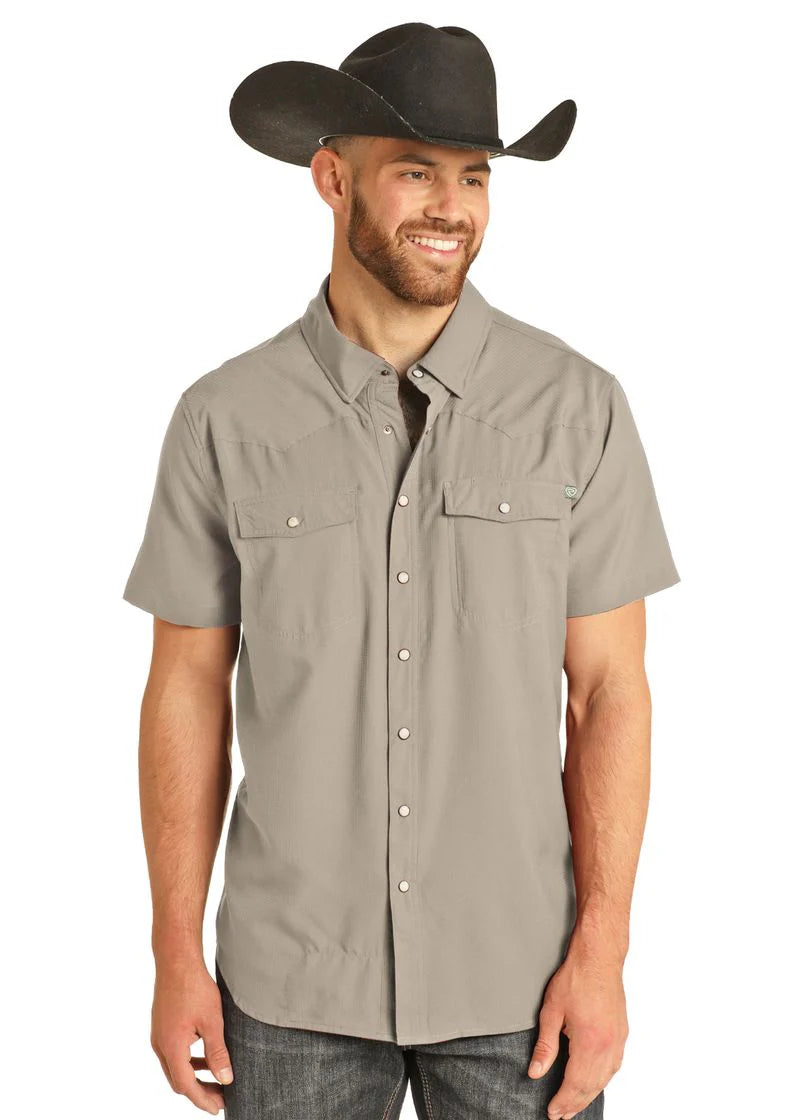 Rock&Roll Denim TEK Ripstop Snap - Tan