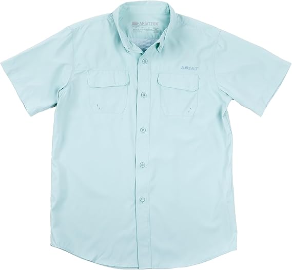 Ariat Youth VentTEK Outbound Classic Shirt - Aqua