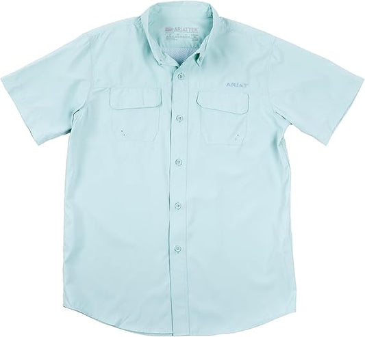 Ariat Youth VentTEK Outbound Classic Shirt - Aqua