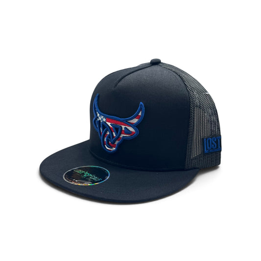 Lost Calf Hat - Americalf Black Flat