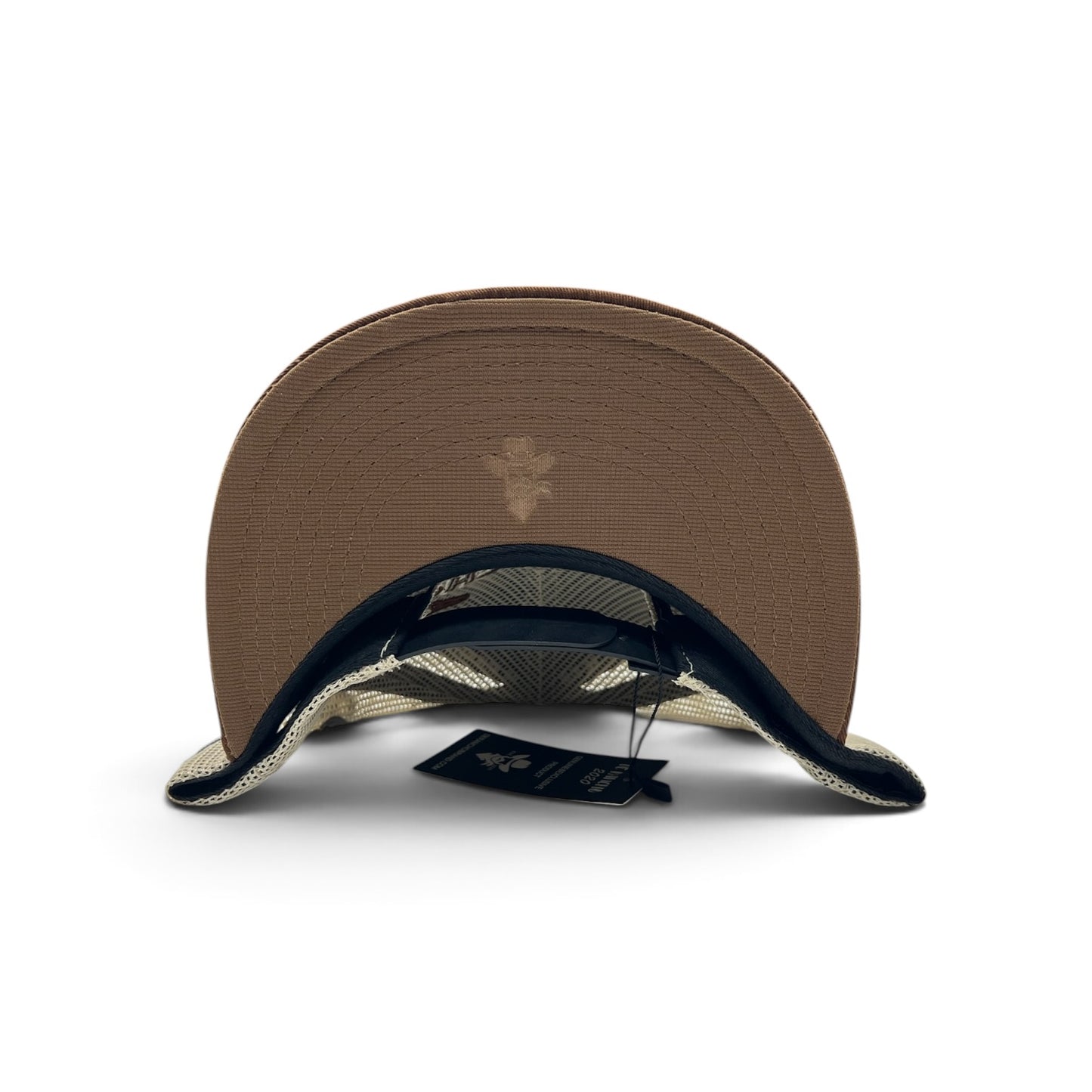 De Rancho Hat - Texas Logos (Cream/Brown)