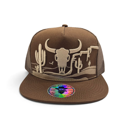 De Rancho Hat - Desert Skull Brown