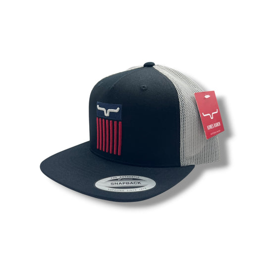 Kimes Ranch Hat - Cody Trucker Black