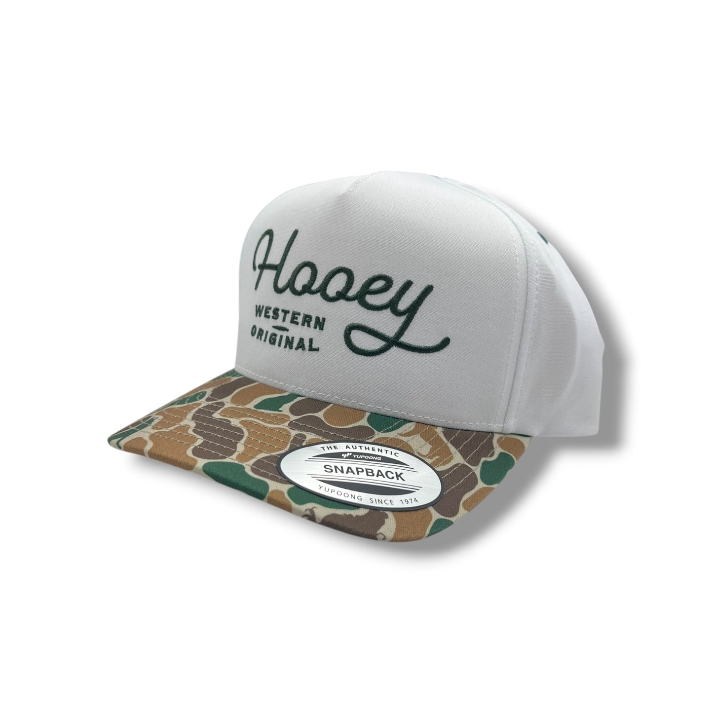Hooey OG Hat - White/Camo