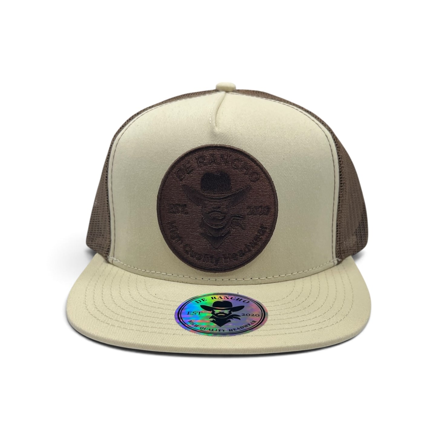De Rancho Hat - Circle Dust (Cream/Brown)