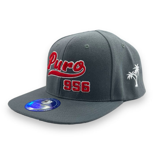 Puro 956 3D Logo - Grey/Red