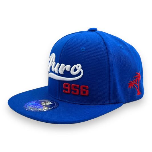 Puro 956 3D Logo - Royal/Red