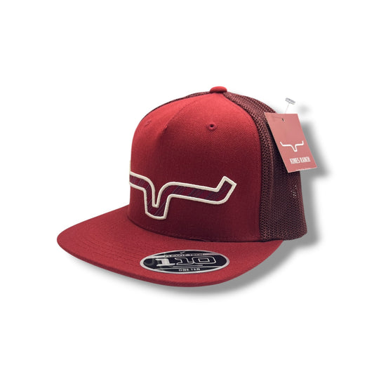 Kimes Ranch Hat - Nite Train Dark Red