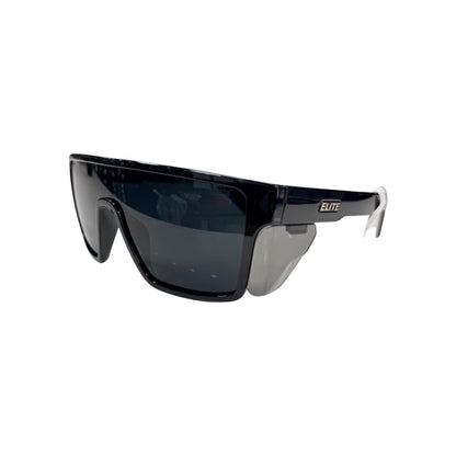 Elite Polarized Z87+ Sunglasses - Alpha Black