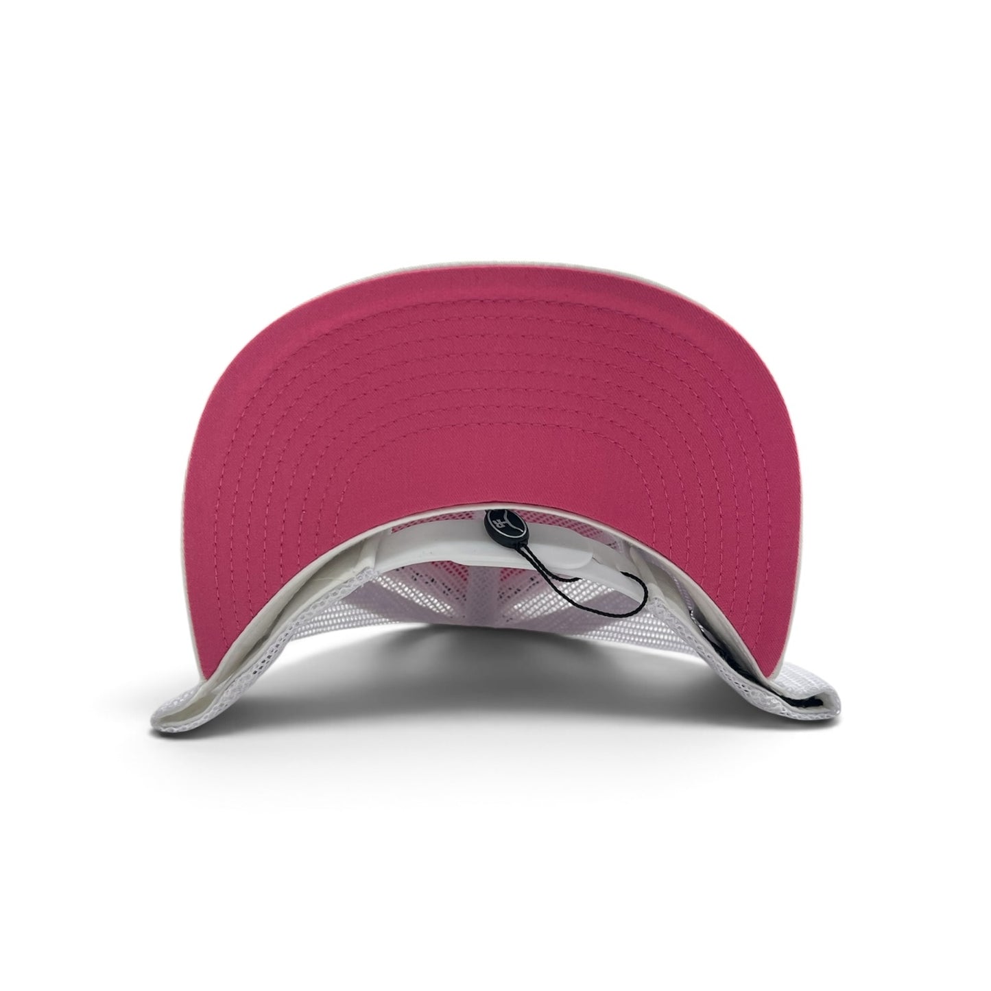 The Rancher Hat - White Hot Pink Feathered Outlaw