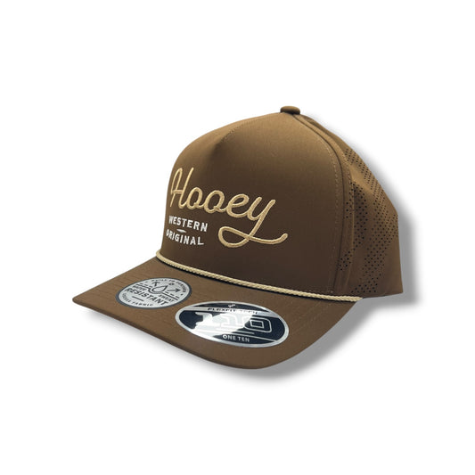 Hooey Hat- OG Brown w/Tan & White