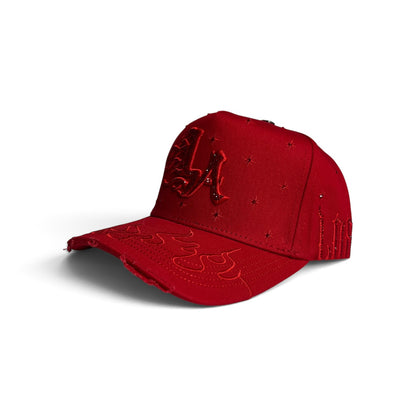 Bigg Boss Hat - LA FLAMAS RED KLAN