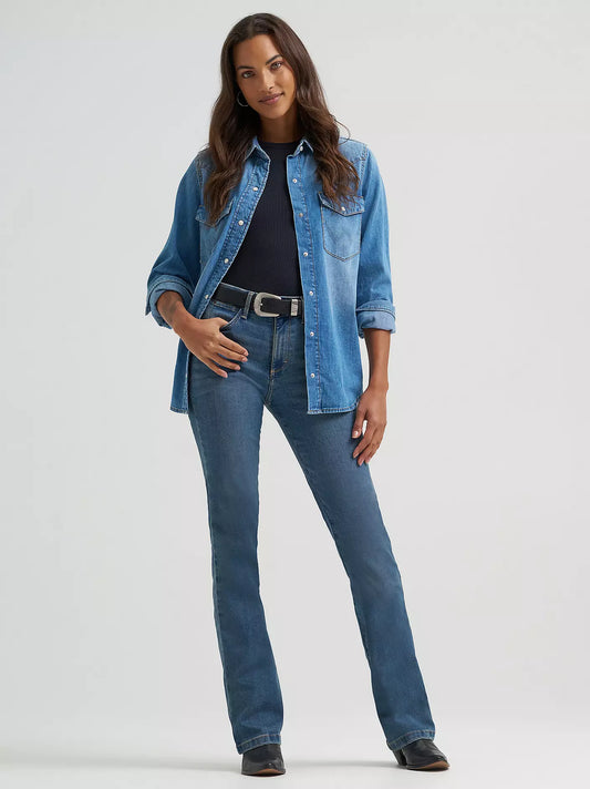 Women’s Wrangler Bespoke High Rise Bootcut Jean - Ada