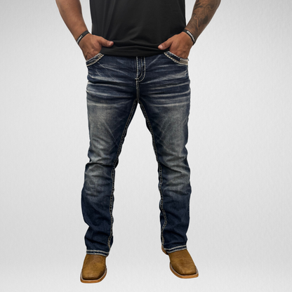 Men's Answer Me Straight Leg Denim (AM-2292)