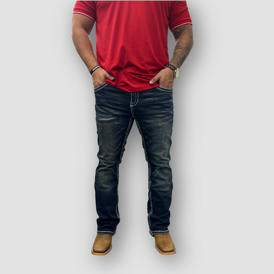 Men's Answer Me Straight Leg Denim (AM-2295)