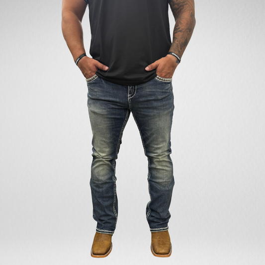 Men's Answer Me Straight Leg Denim (AM-2299)