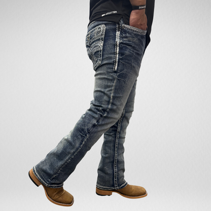 Men's Answer Me Straight Leg Denim (AM-2294)