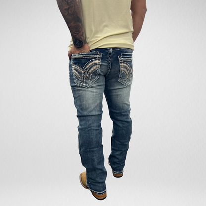 Men's Answer Me Straight Leg Denim (AM-2310)