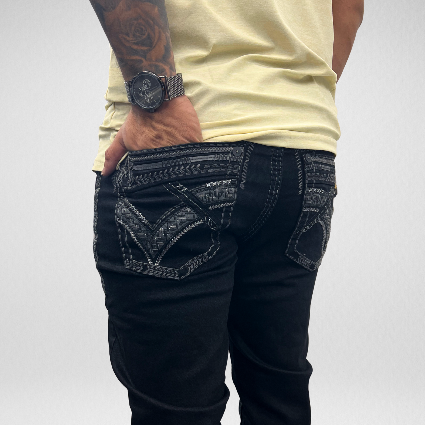 Men's Answer Me Straight Leg Denim (AM-2311)