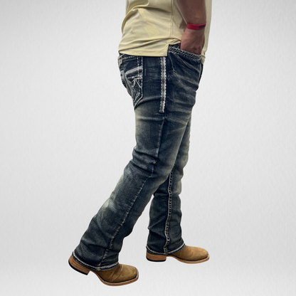 Men's Answer Me Straight Leg Denim (AM-2312)