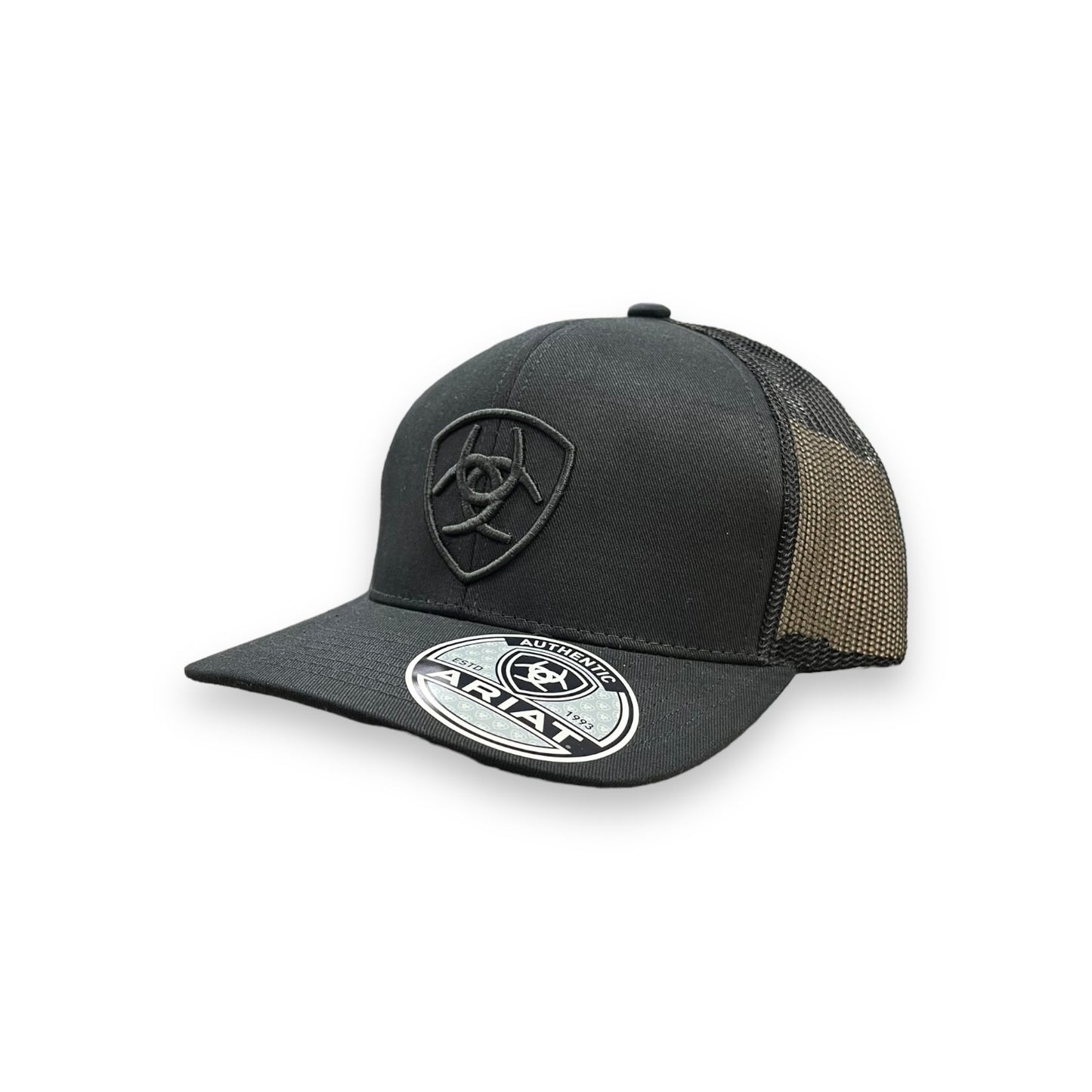 Ariat Shield Center Logo Hat - Black