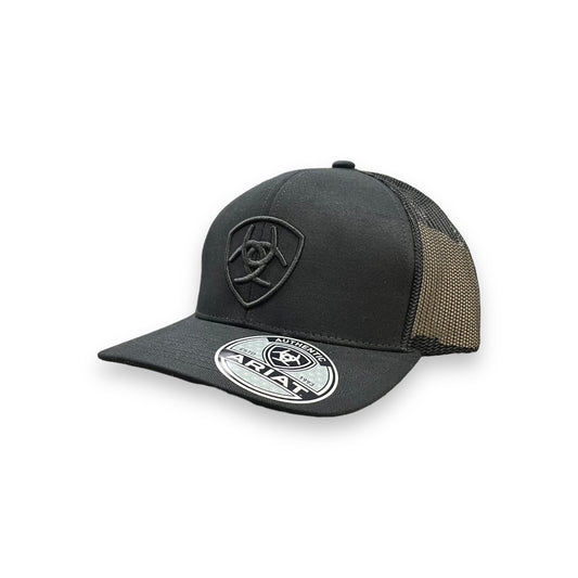 Ariat Shield Center Logo Hat - Black