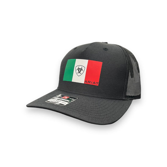 Ariat Mexico Flag Logo Hat - Black