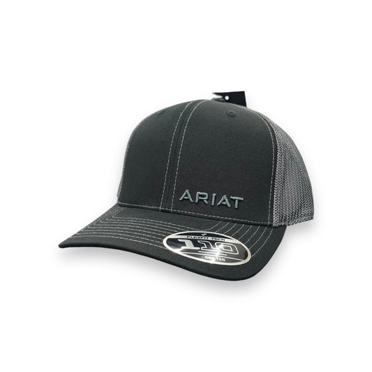 Ariat Offset Lettering Logo Hat - Black