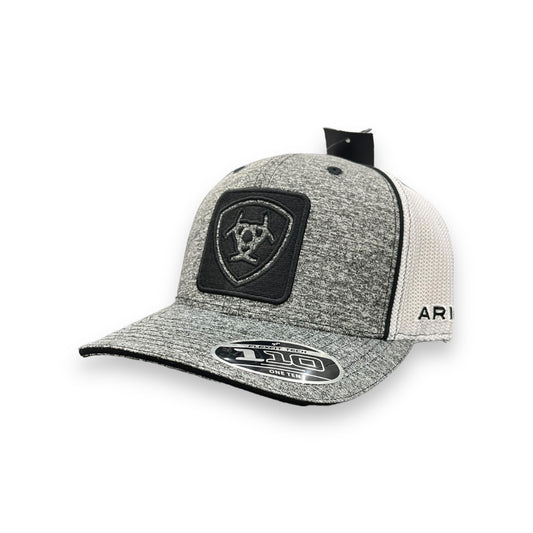 Ariat Shield Logo Patch Hat - Heather Charcoal