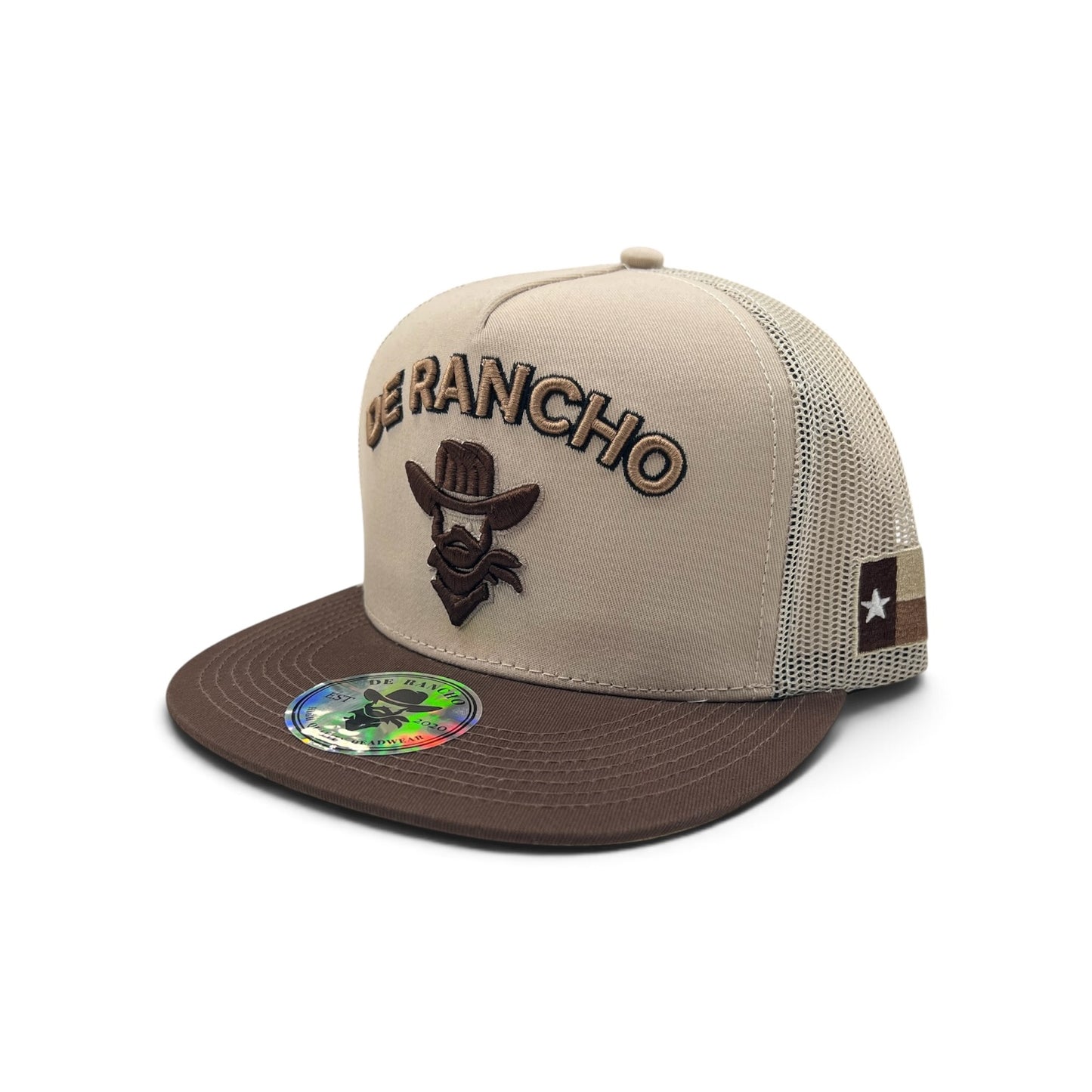De Rancho Hat - Texas (Khaki/Brown)