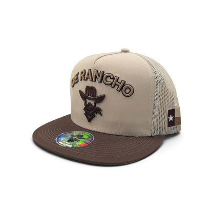 De Rancho Hat - Texas (Khaki/Brown)