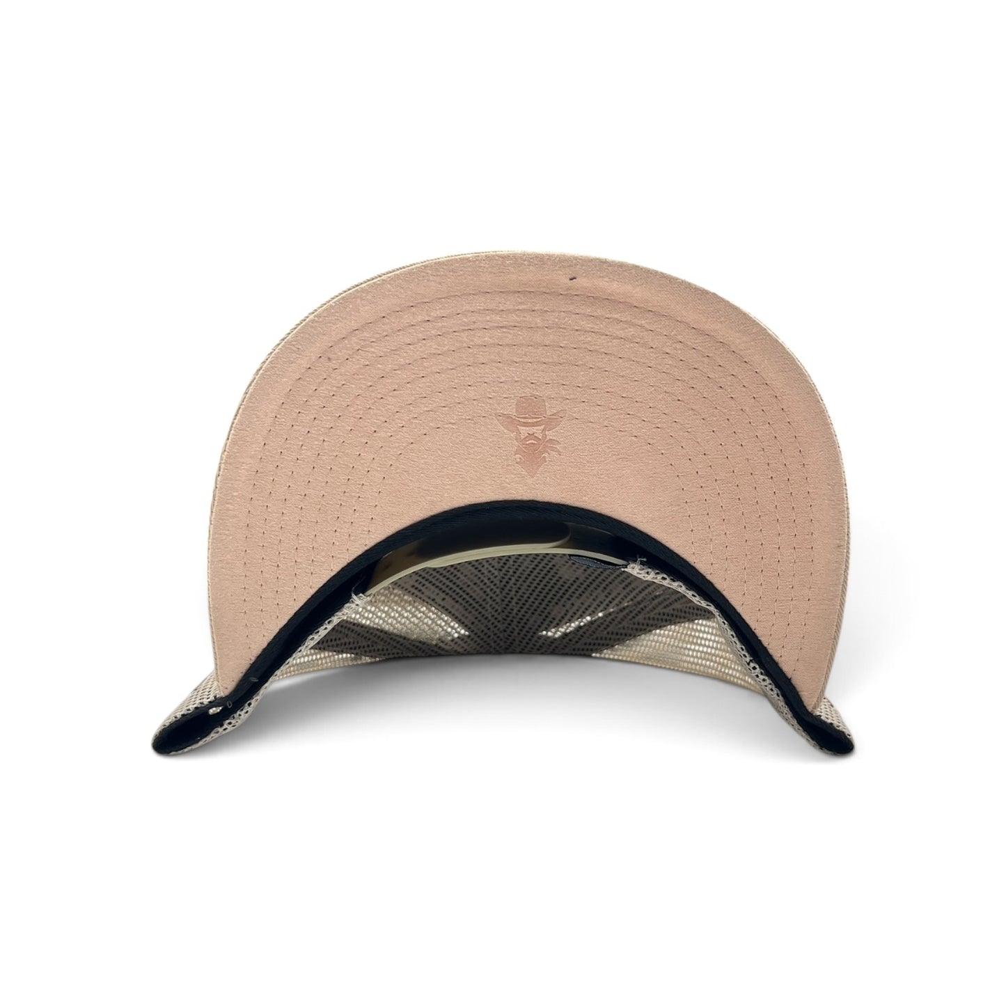 De Rancho Hat - Texas Map (cream)