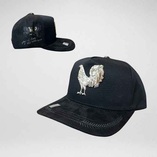 Bigg Boss Hat - Black/Silver Gallo