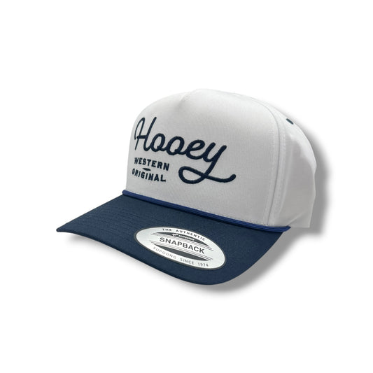 Hooey Hat- OG White/Navy