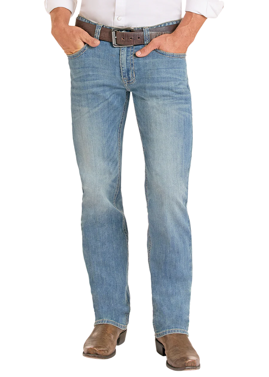 Rock&Roll Denim Rope Stitch Light vintage - Slim Fit Straight boot