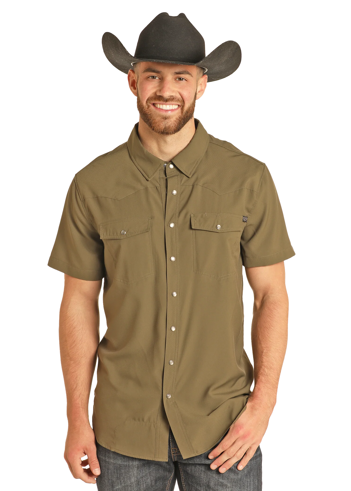 Rock&Roll Denim TEK Ripstop Snap - Olive