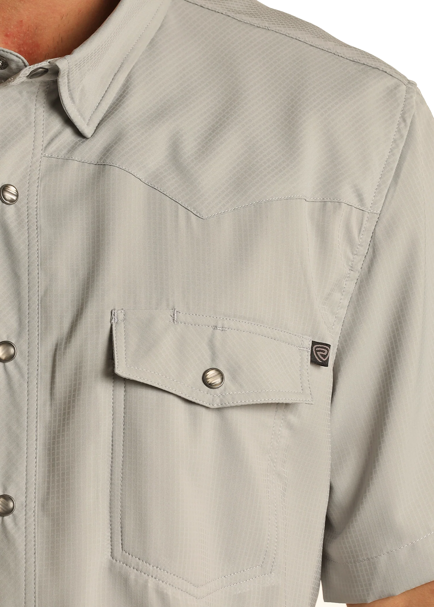Rock&Roll Denim TEK Ripstop Snap - Grey