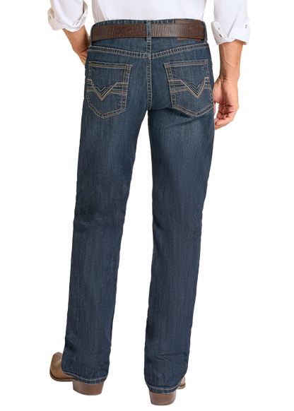 Rock&Roll Raise Denim EMB  - Medium Vintage