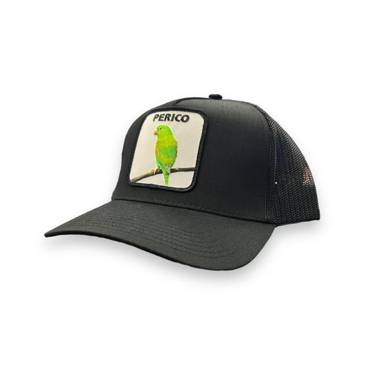 Perico - Black Trucker Mesh