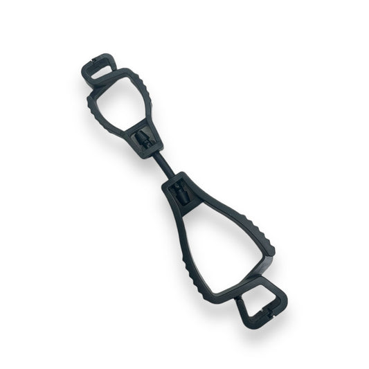 Plastic Glove Clip - Black