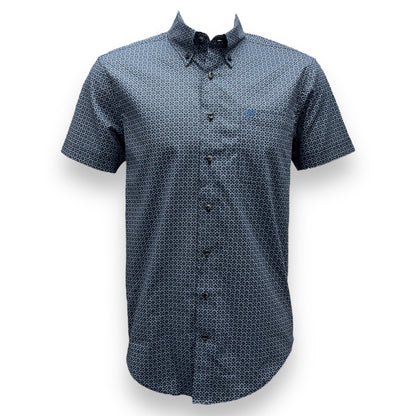 Rock&Roll Geo Classic Shirt - Blue