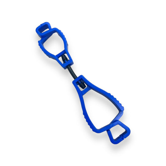 Plastic Glove Clip - Blue