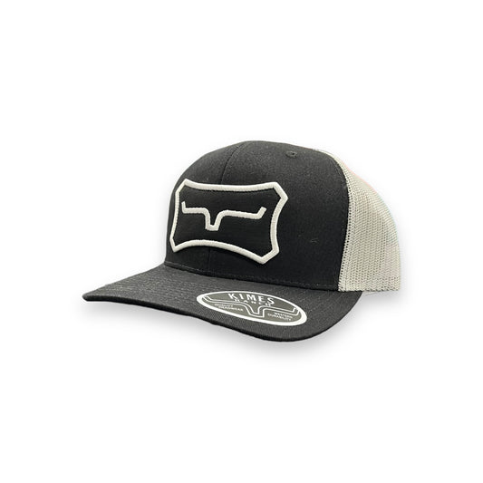 Kimes Ranch Hat - Boneyard Trucker Black