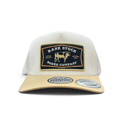 Hooey Hat - Rank Stock White/Tan