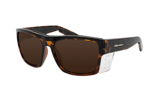Bomber - XL Clutch Z87+ Polarized Tortoise Frame / Brown Lens Sunglasses